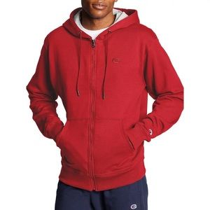 Champion Powerblend Fleece Full Zip Jacket (S0891 407D55) Team Red Scarlet